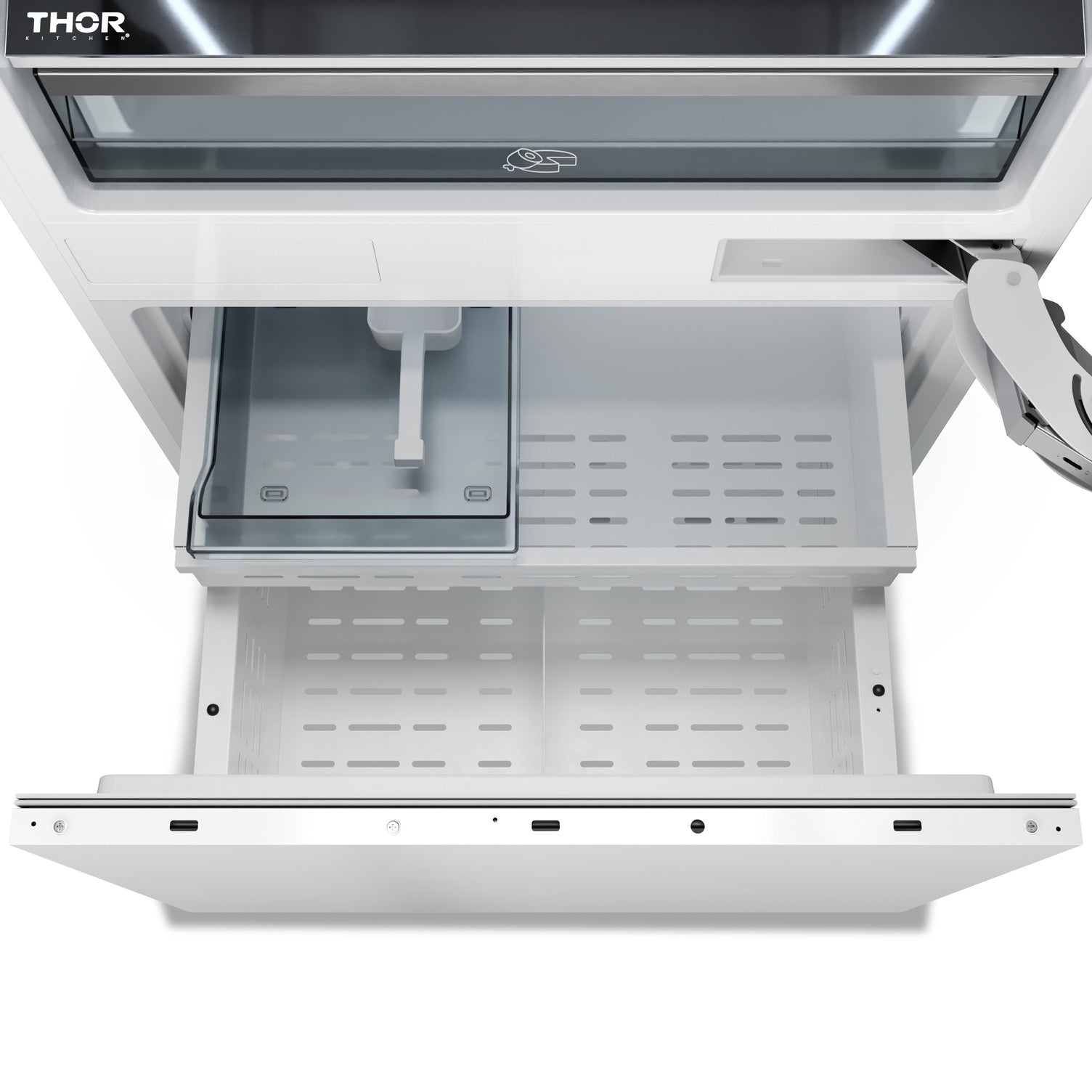 Thor Kitchen 29.75" 16.1 Cu. Ft. Panel-Ready Built-In Bottom-Freezer Refrigerator - XRF3016BBP