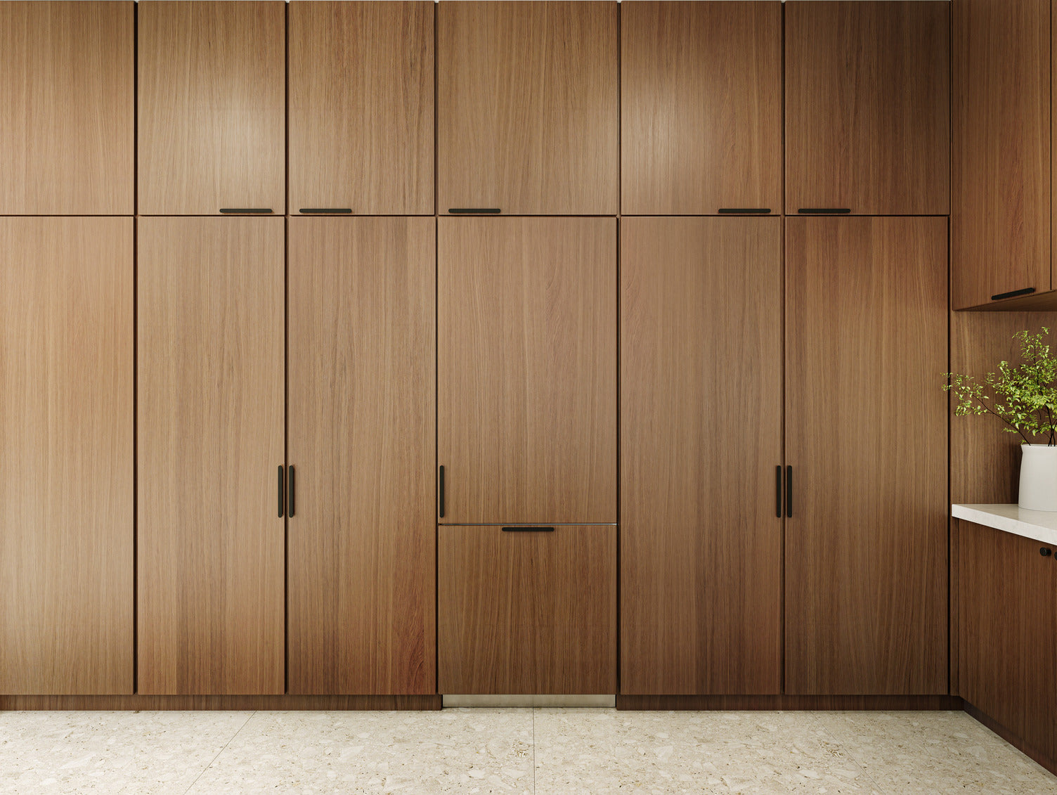 Thor Kitchen 29.75" 16.1 Cu. Ft. Panel-Ready Built-In Bottom-Freezer Refrigerator - XRF3016BBP