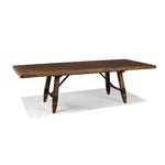 River Falls Extendable Trestle Table - Brown