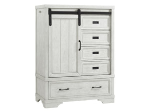 Foundry Commode avec porte – blanc colombe