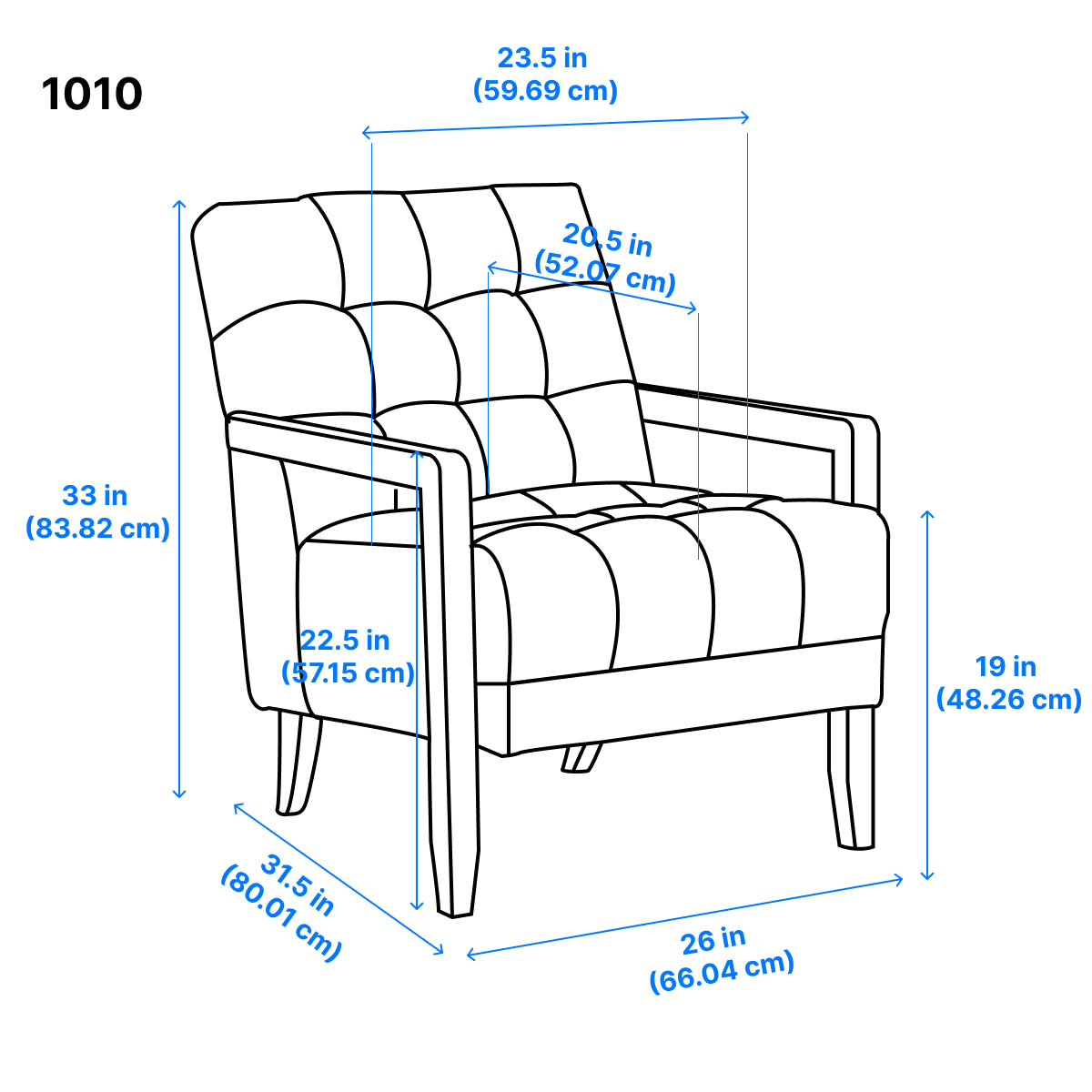 Archam Accent Chair - Beige