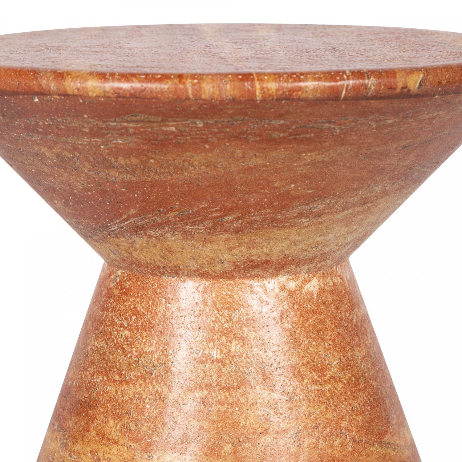 Veylia Side Table - Terra Cotta