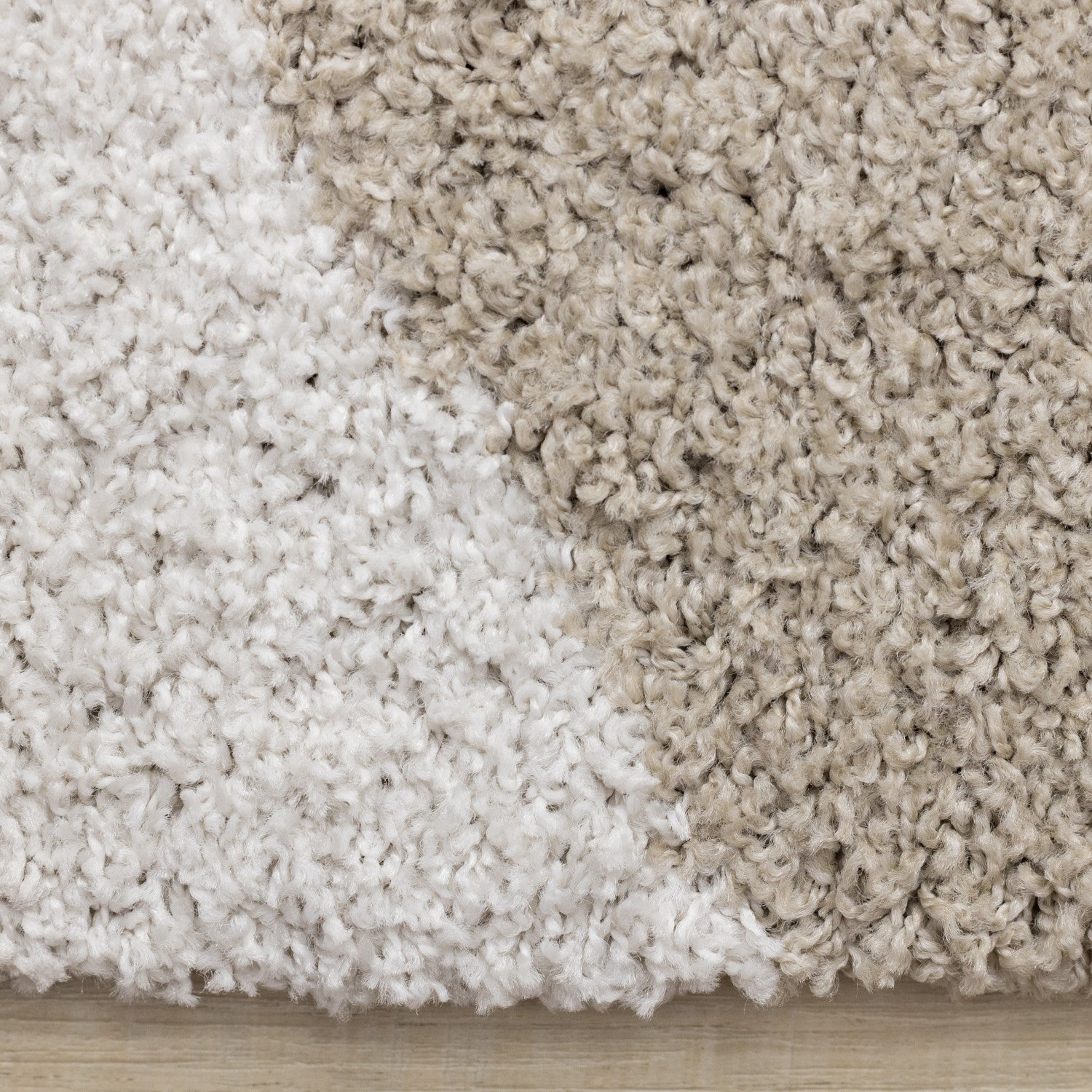 Misha Soft Modern Area Rug - 5' X 8' - Grey/Taupe