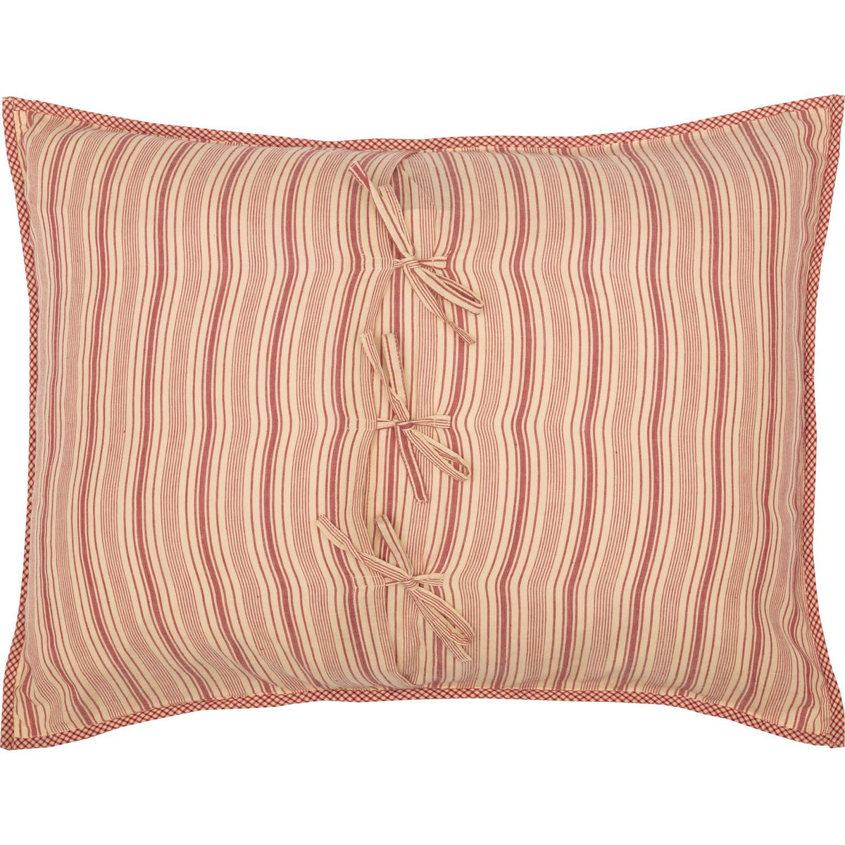 Kiraly Utca I Standard Sham - Red