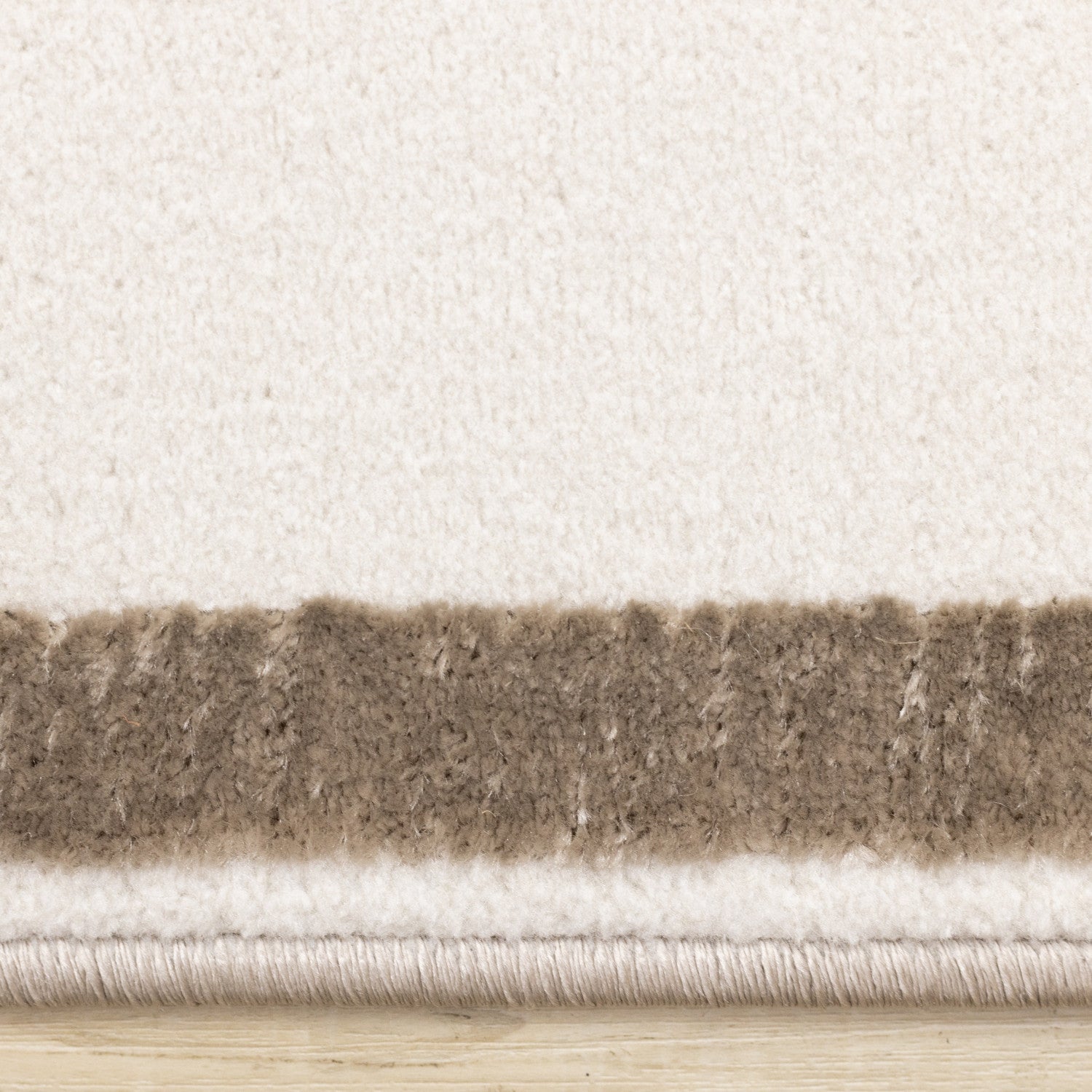 Logan Modern Area Rug - 8' X 11' - Brown/Cream