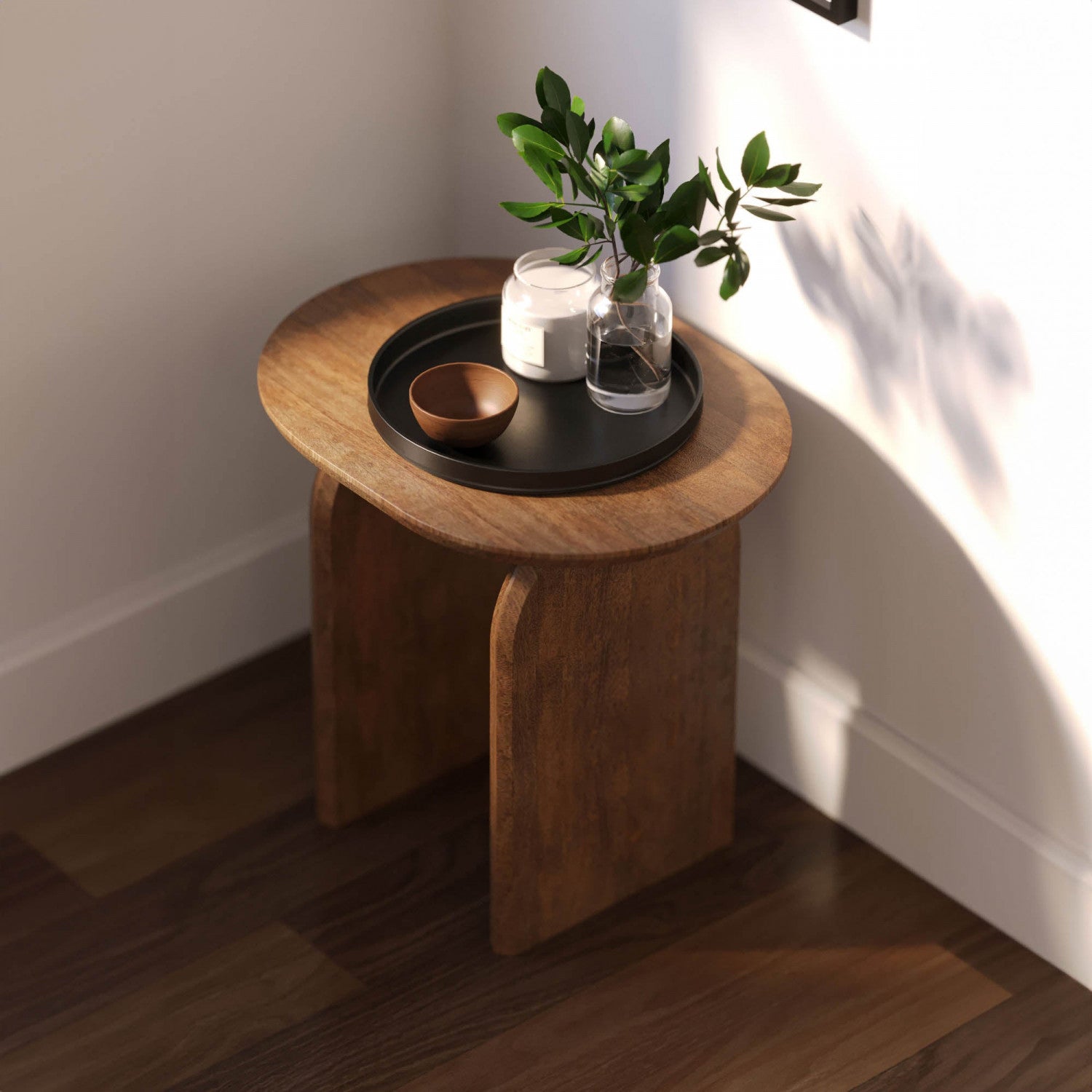 Brikka Side Table - Brown