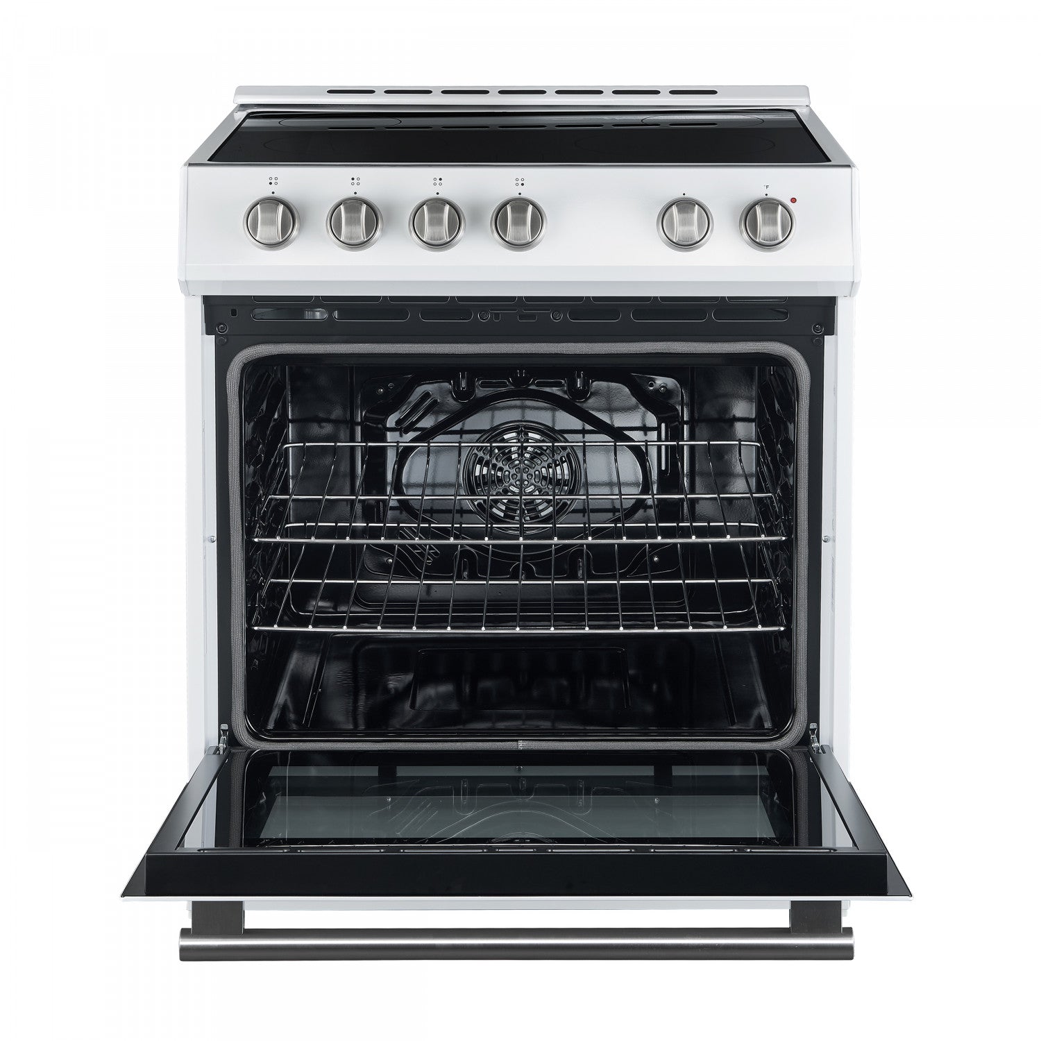 Forno Leonardo White Slide-In Electric Range (5.0 Cu. Ft.) - FFSEL6022-30WHT