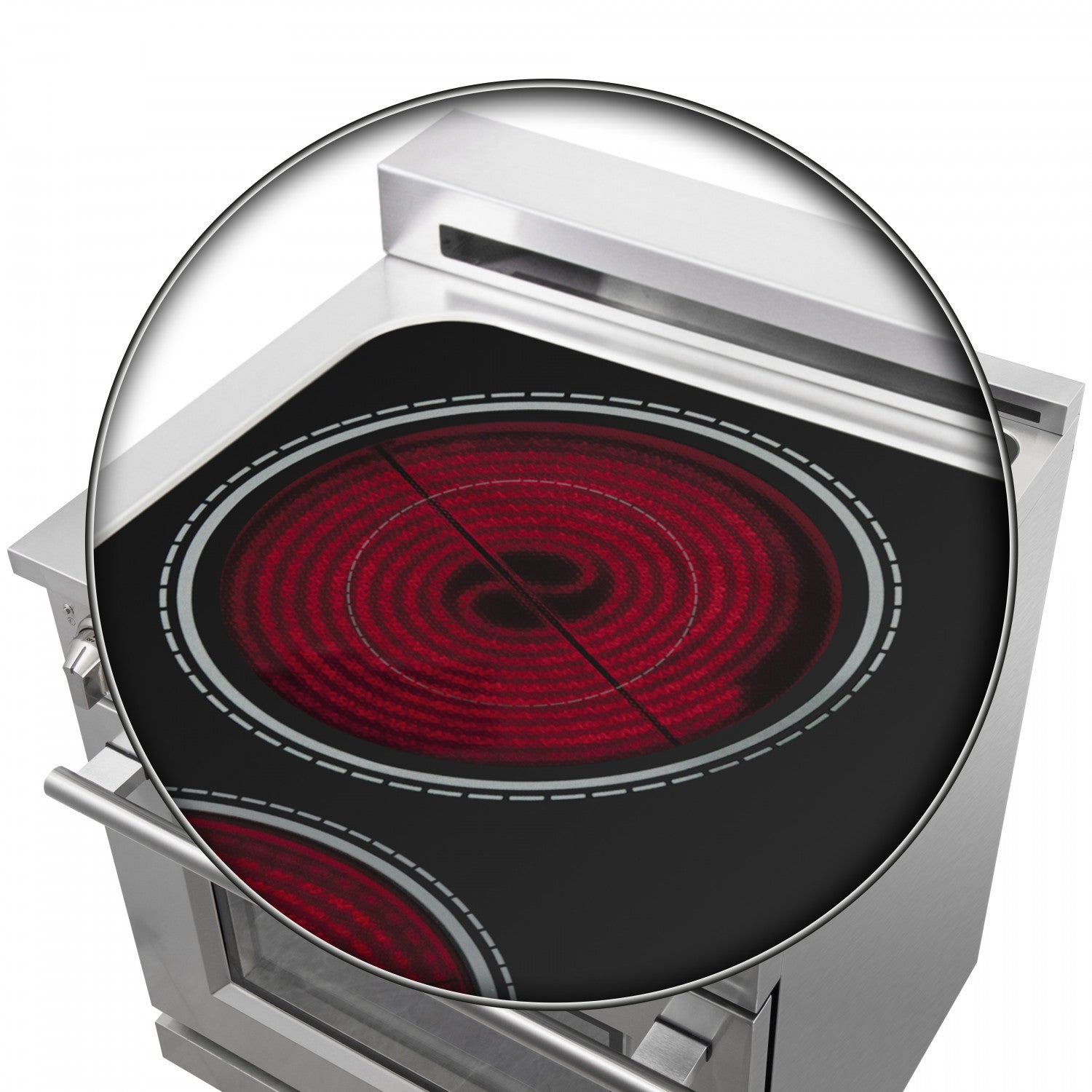 Forno Massimo 30" Stainless Steel Freestanding Electric Range with True Convection and Air Fry (4.32 Cu. Ft.) - FFSEL6020-30