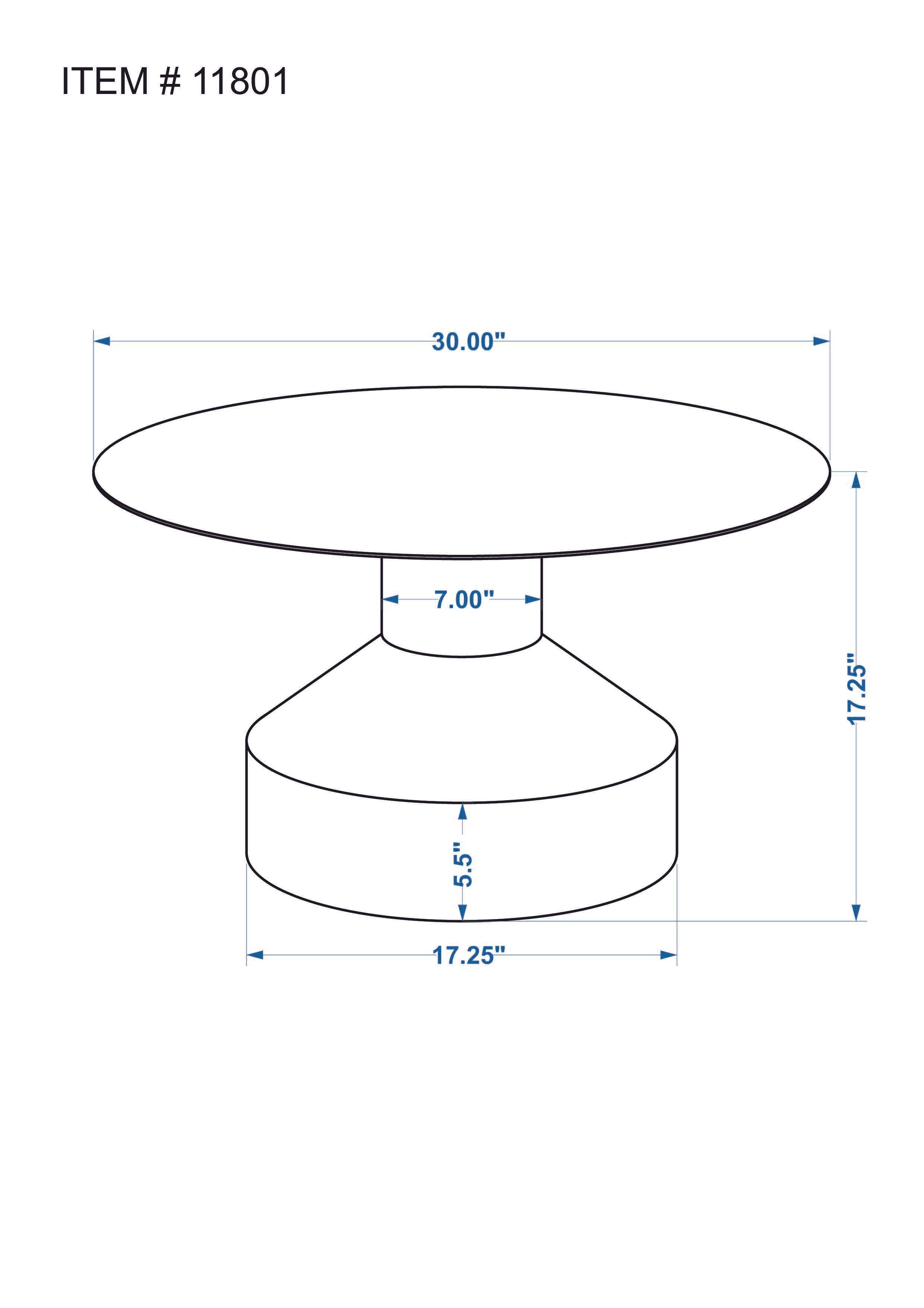 Abra Coffee Table - Black