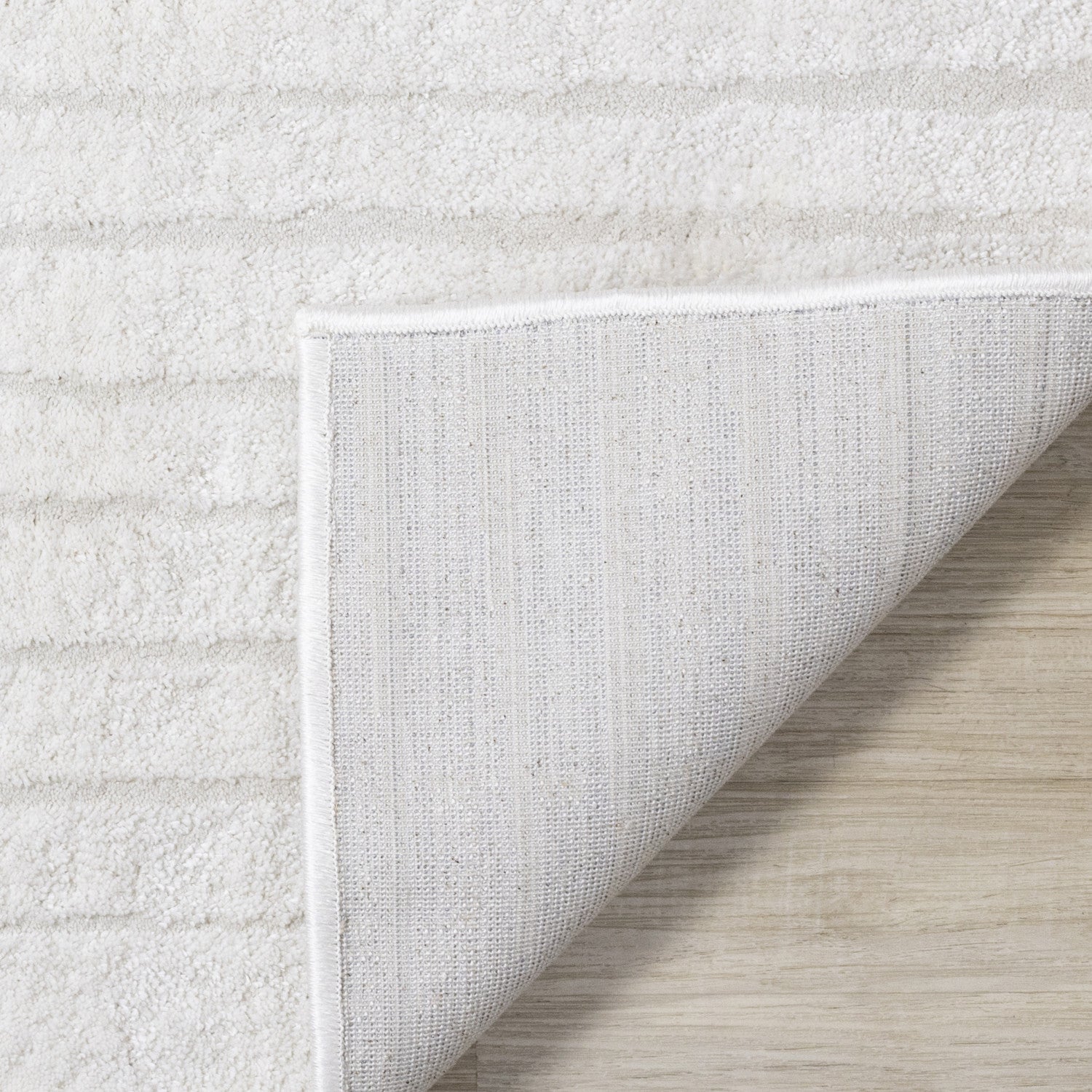 Hillary Modern Lines Area Rug - 7' X 10' - Cream