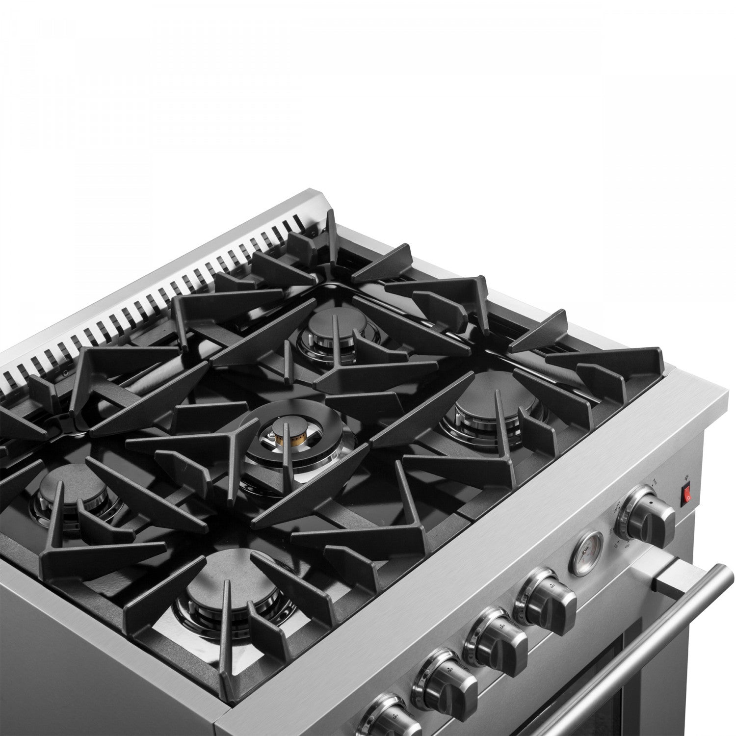 Forno Giovanni 30" Stainless Steel Freestanding Gas Range (4.32 Cu. Ft.) - FFSGS6274-30