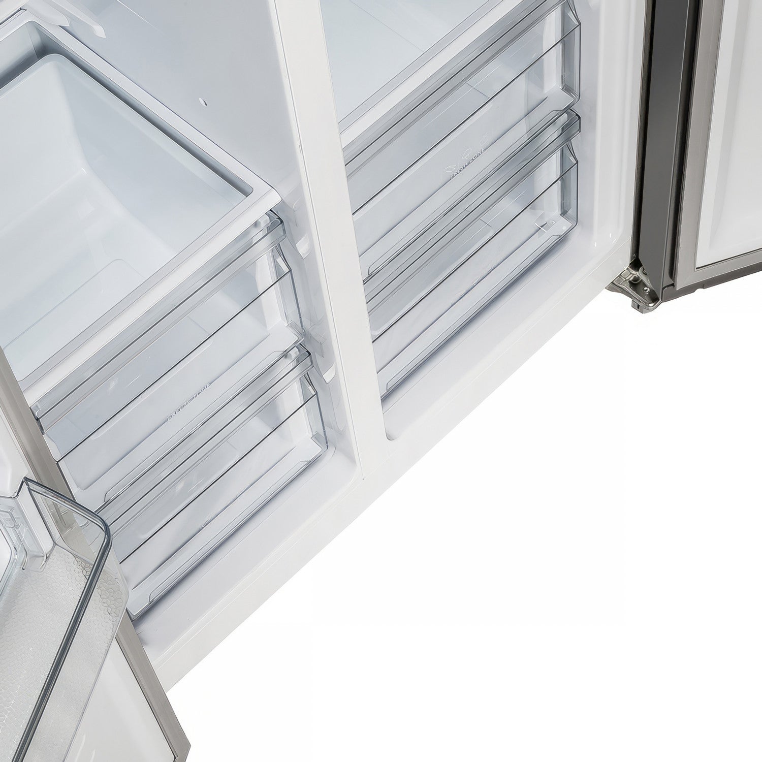 Forno Salerno 33" 15.6 Cu.Ft. Stainless Steel Freestanding Side-by-Side Refrigerator - FFRBI1805-33SB