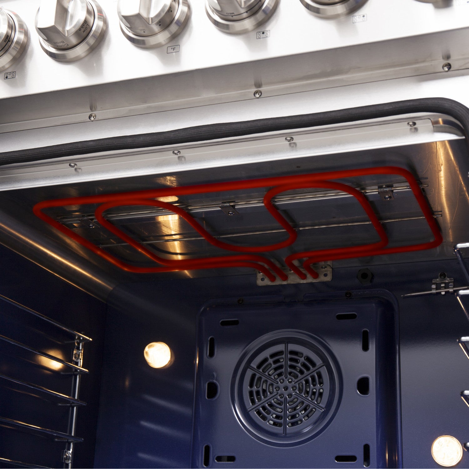 Forno Massimo Stainless Steel Freestanding Electric Range with Air Fryer (4.32 Cu. Ft.) - FFSEL6955-30