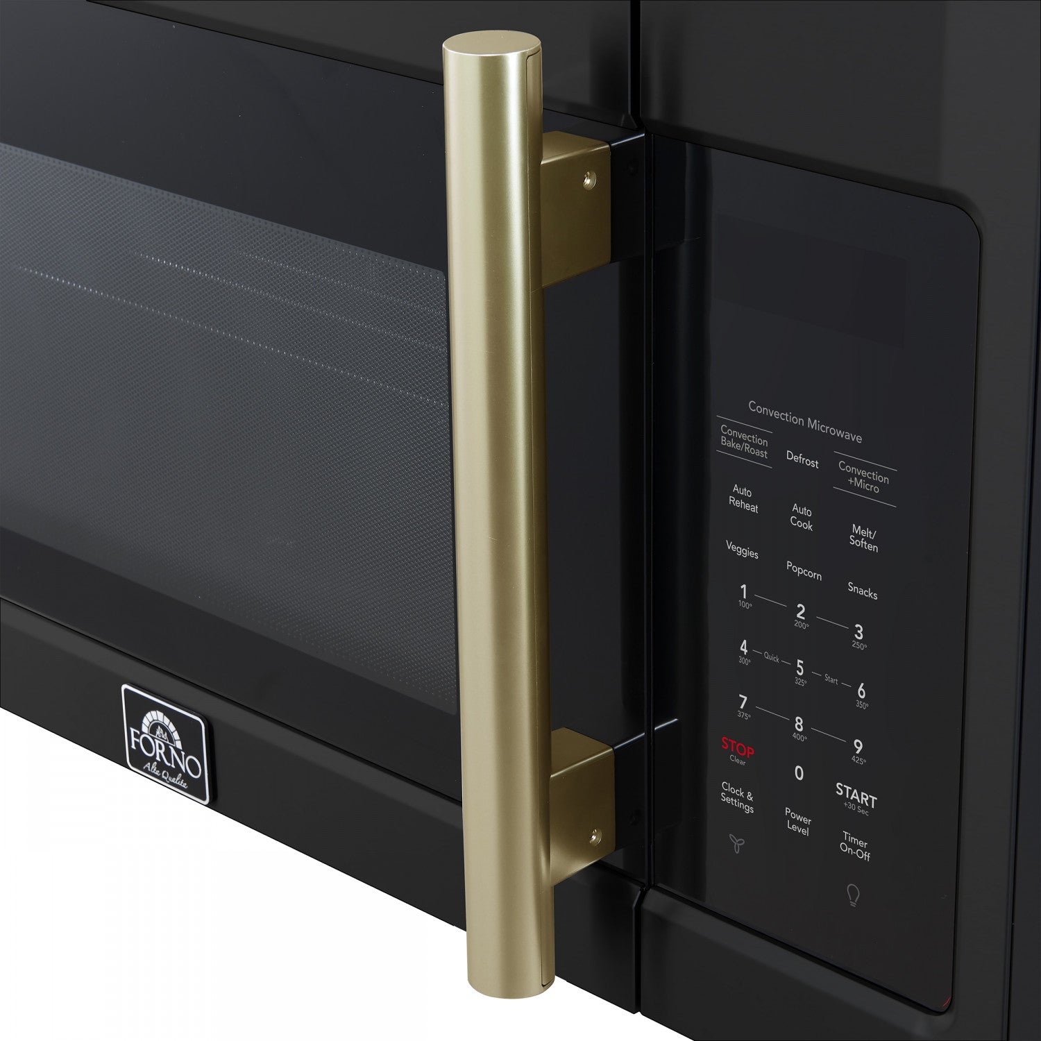 Forno Fornace Black 300 CFM Over-the-Range Convection Microwave (1.5 Cu. Ft.) - FOTR3038-30BLK