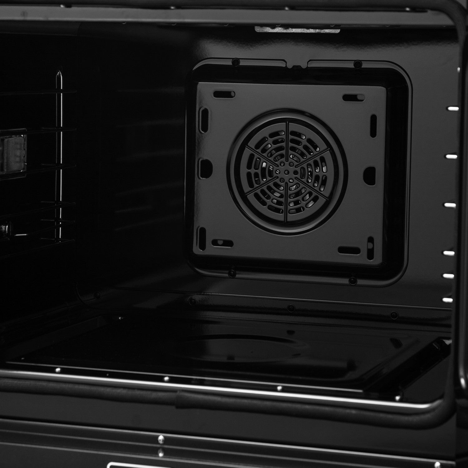 Forno Asti Black 30" French Door Double Wall Oven With Dual True Convection And Air Fry (7.36 Cu. Ft.) - FBOEL1340-30BLK