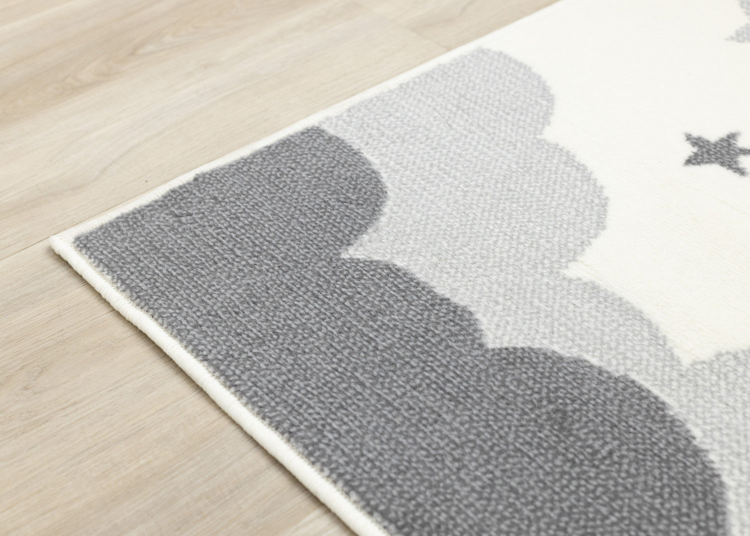 Kids Wishful Bunny Area Rug - 4' X 6' - Cream