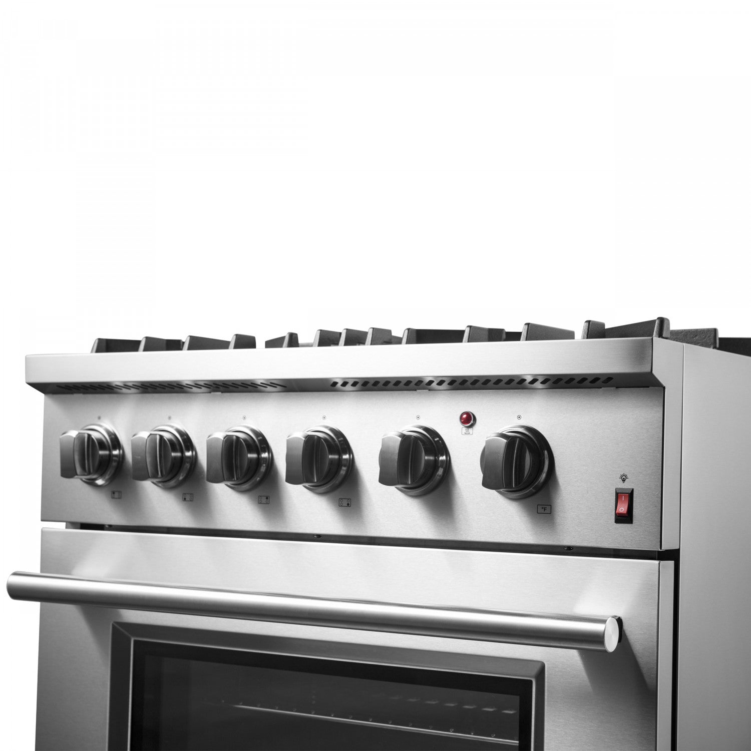 Forno Marco 30" Stainless Steel Dual Fuel Range with True Convection (4.32 Cu. Ft.) - FFSGS6197-30