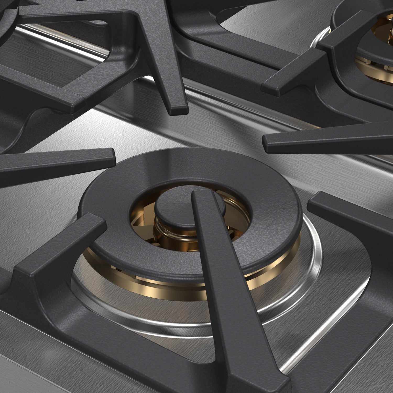 Forno Spezia Stainless Steel 36" Pro-style Gas Cooktop - FCTGS5751-36