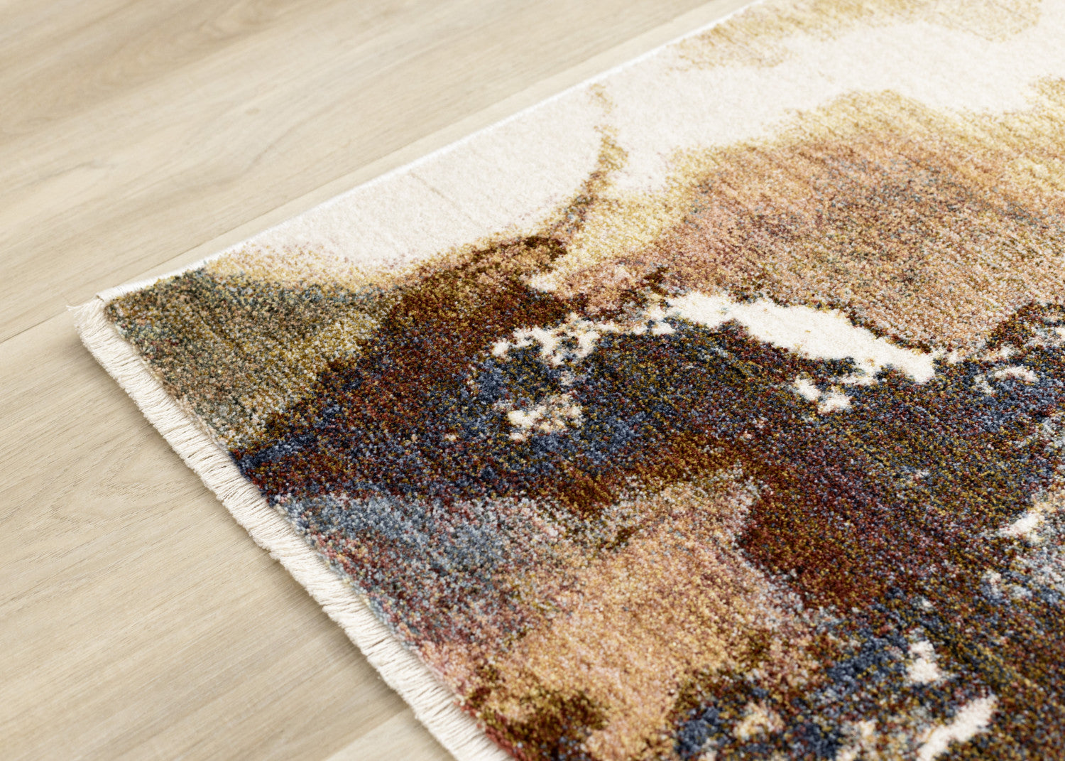 Micah Modern Galaxy Area Rug - 8' X 11' - Cream/Grey/Blue