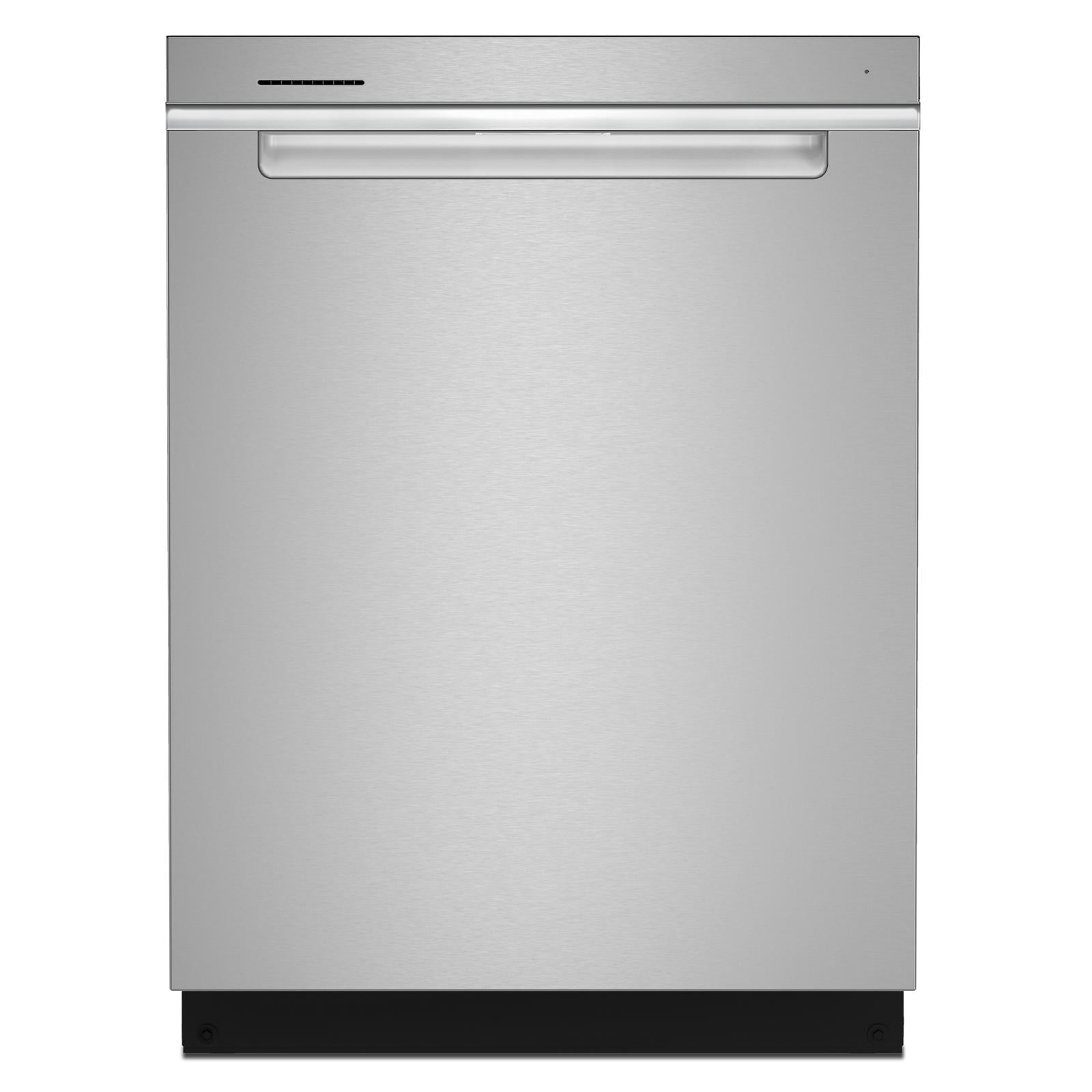 Whirlpool Fingerprint Resistant Stainless Kitchen Package with French Door Refrigerator, Electric Range & Built-In Dishwasher