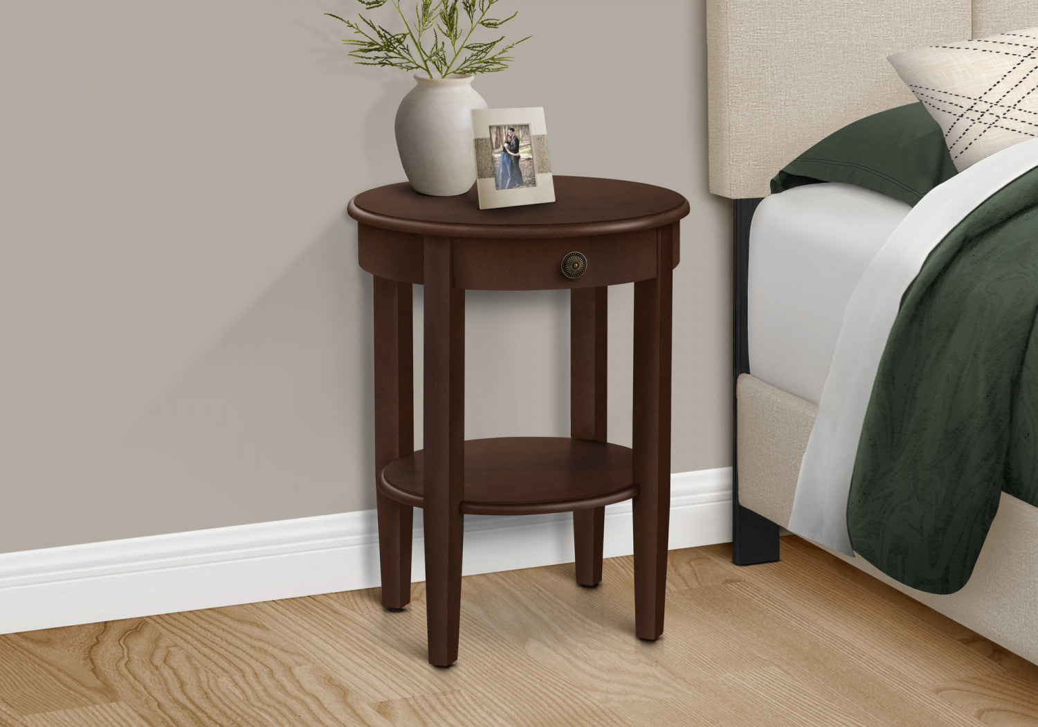 Bryn Side Table - Espresso