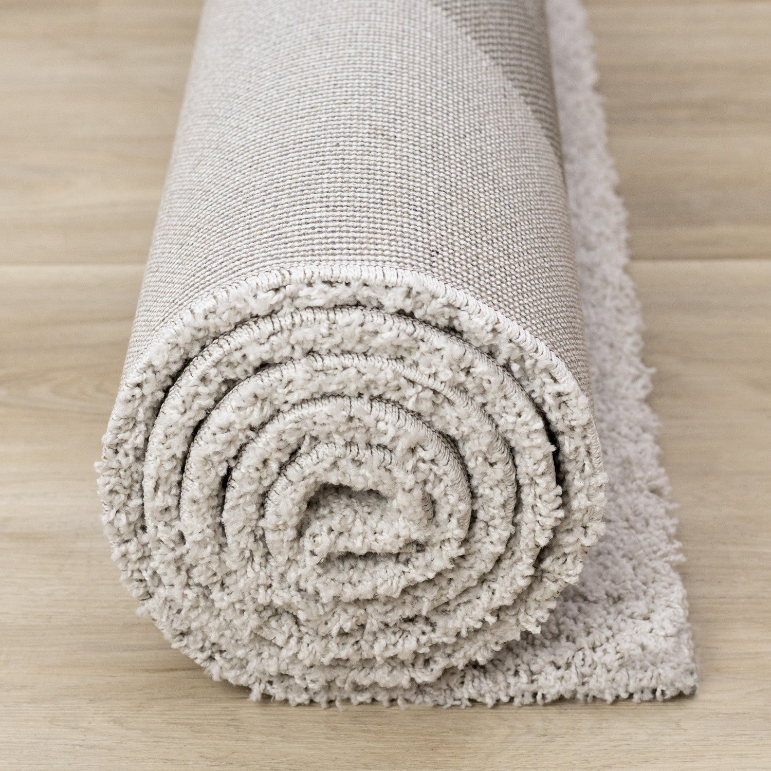 Misha Modern Geometric Area Rug - 8' X 11' - White/Grey