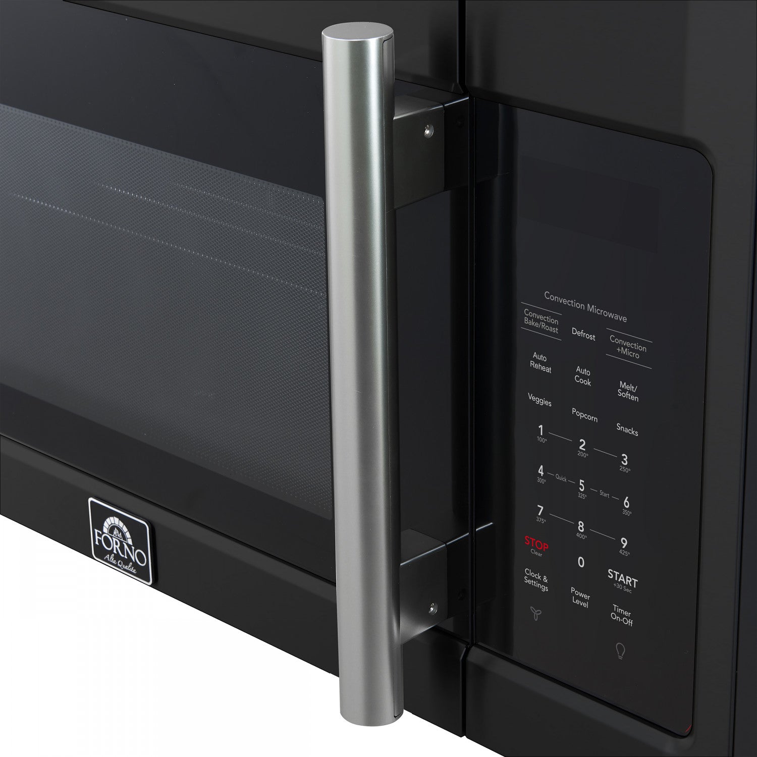 Forno Fornace Black 300 CFM Over-the-Range Convection Microwave (1.5 Cu. Ft.) - FOTR3038-30BLK