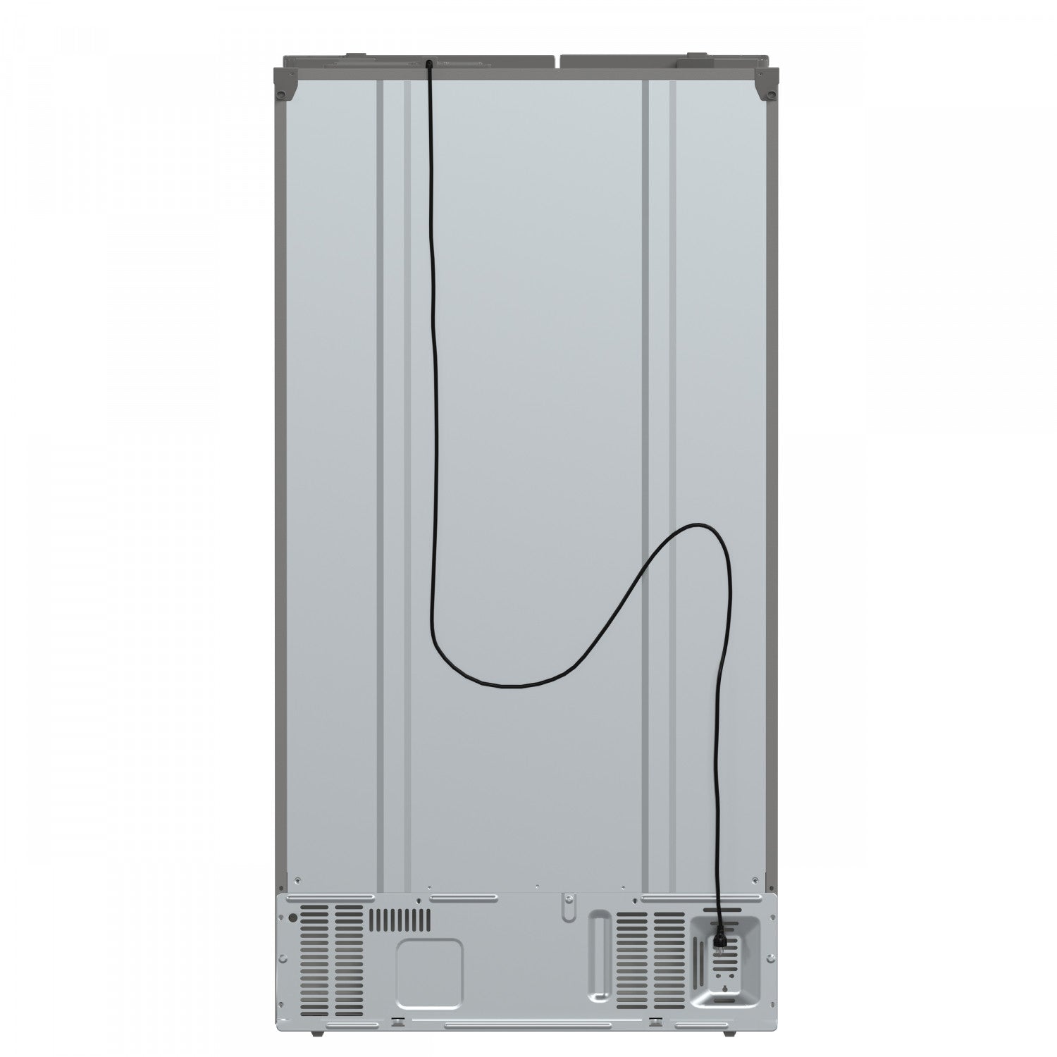 Forno Salerno 36" 20 Cu.Ft. Stainless Steel Freestanding Side-by-Side Refrigerator with Ice & Water Dispenser - FFRBI1844-36SB