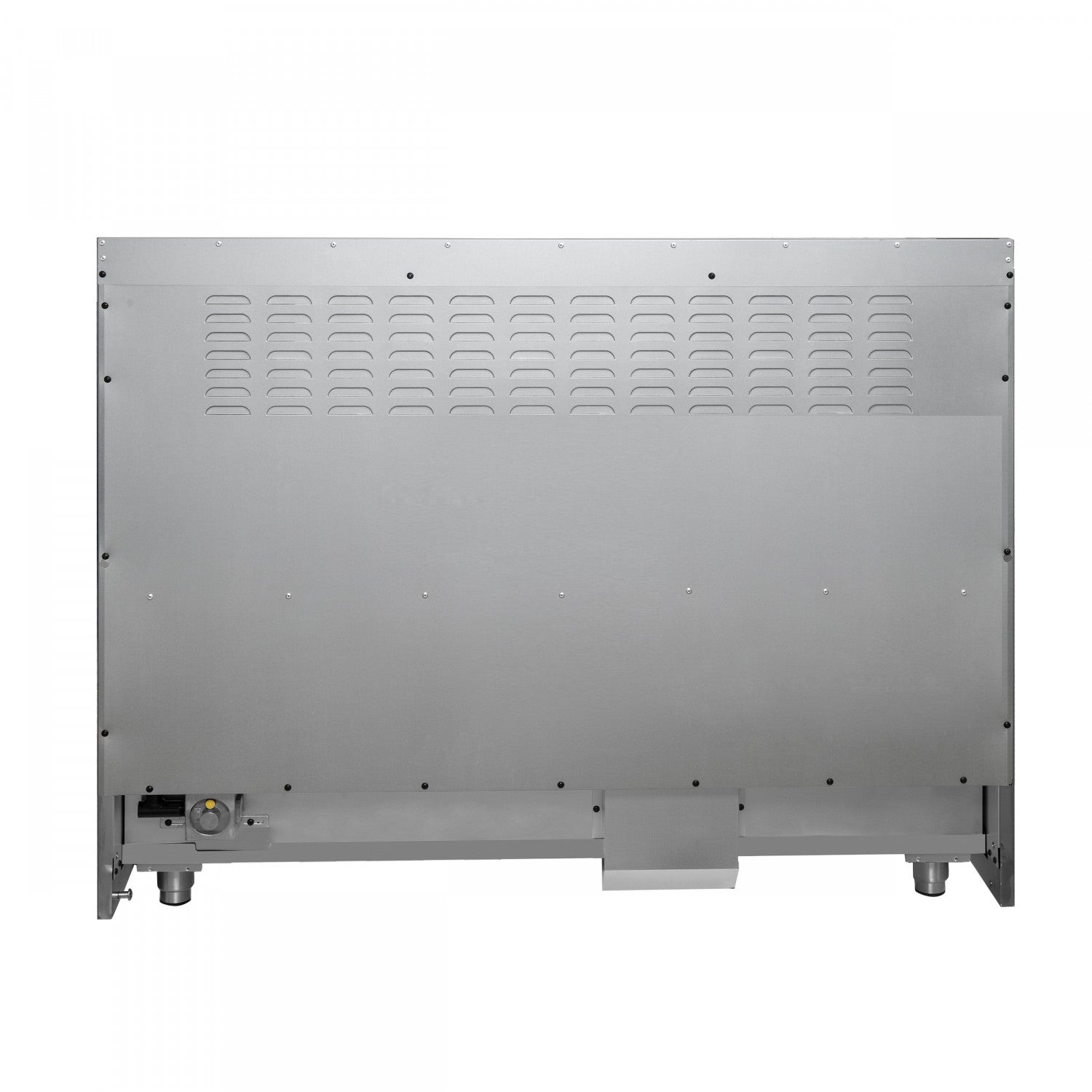 Forno Galiano 48" White Freestanding Dual Fuel Double Oven Range with True Convection (6.58 Cu. Ft.) - FFSGS6156-48WHT