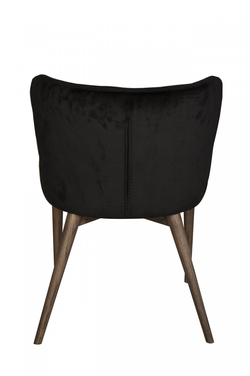 Lunvik Dining Chair - Black Velvet - Set of Two
