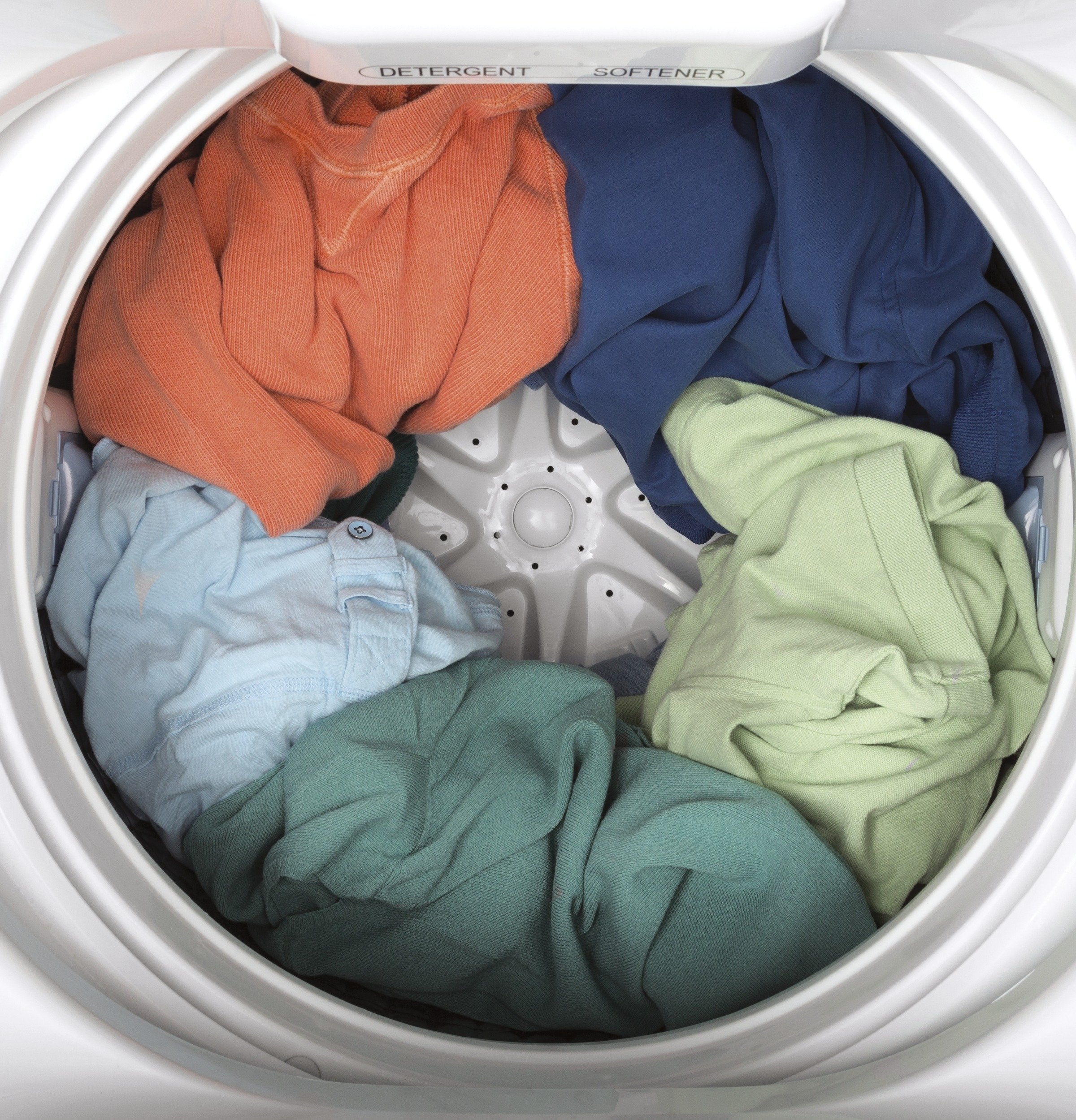 GE White Portable Washer (3.3 IEC Cu. Ft.) & Electric Dryer (3.6 Cu. Ft.) - GNW128PSMWW/PSKP333EBWW
