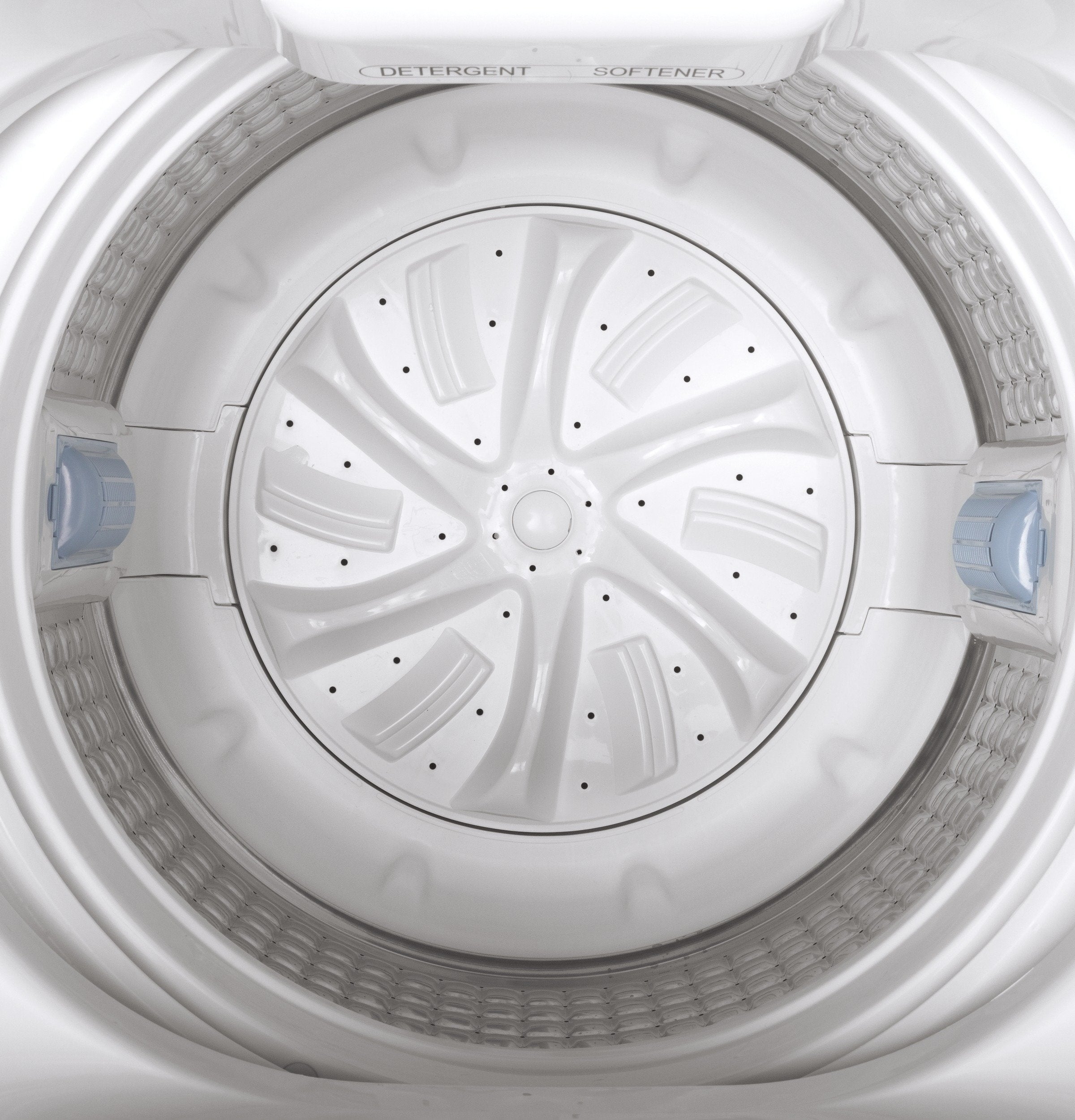 GE White Portable Washer (3.3 IEC Cu. Ft.) & Electric Dryer (3.6 Cu. Ft.) - GNW128PSMWW/PSKP333EBWW