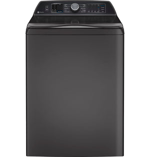 GE Profile Laveuse à chargement par le haut 6,2 pi³ avec technologie de lavage plus intelligente gris diamant PTW700BPTDG