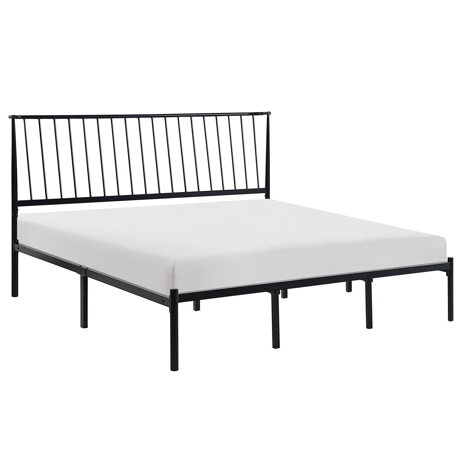 Augusta King Platform Bed - Black