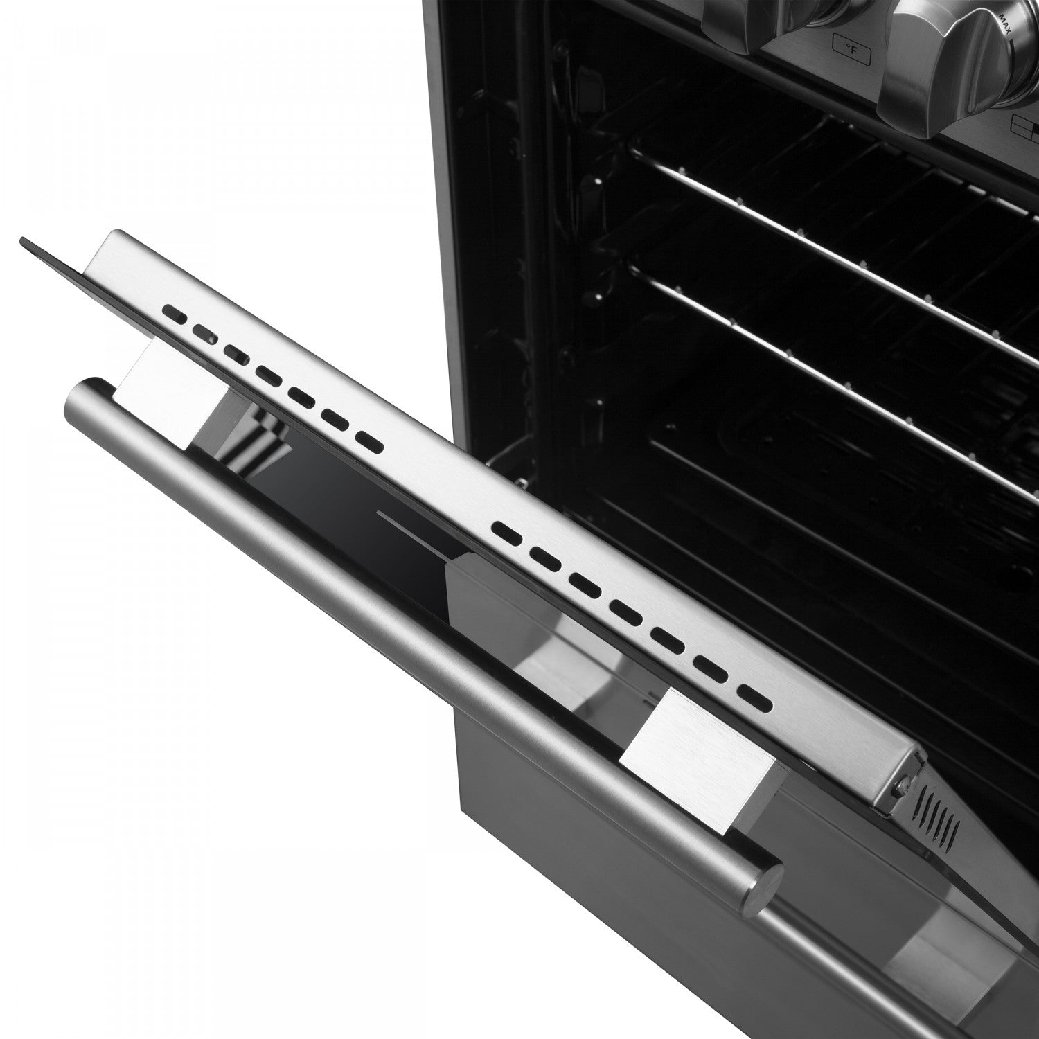 Forno Pallermo 20" Stainless Steel Freestanding Electric Range (2.05 Cu. Ft.) - FFSEL6051-20