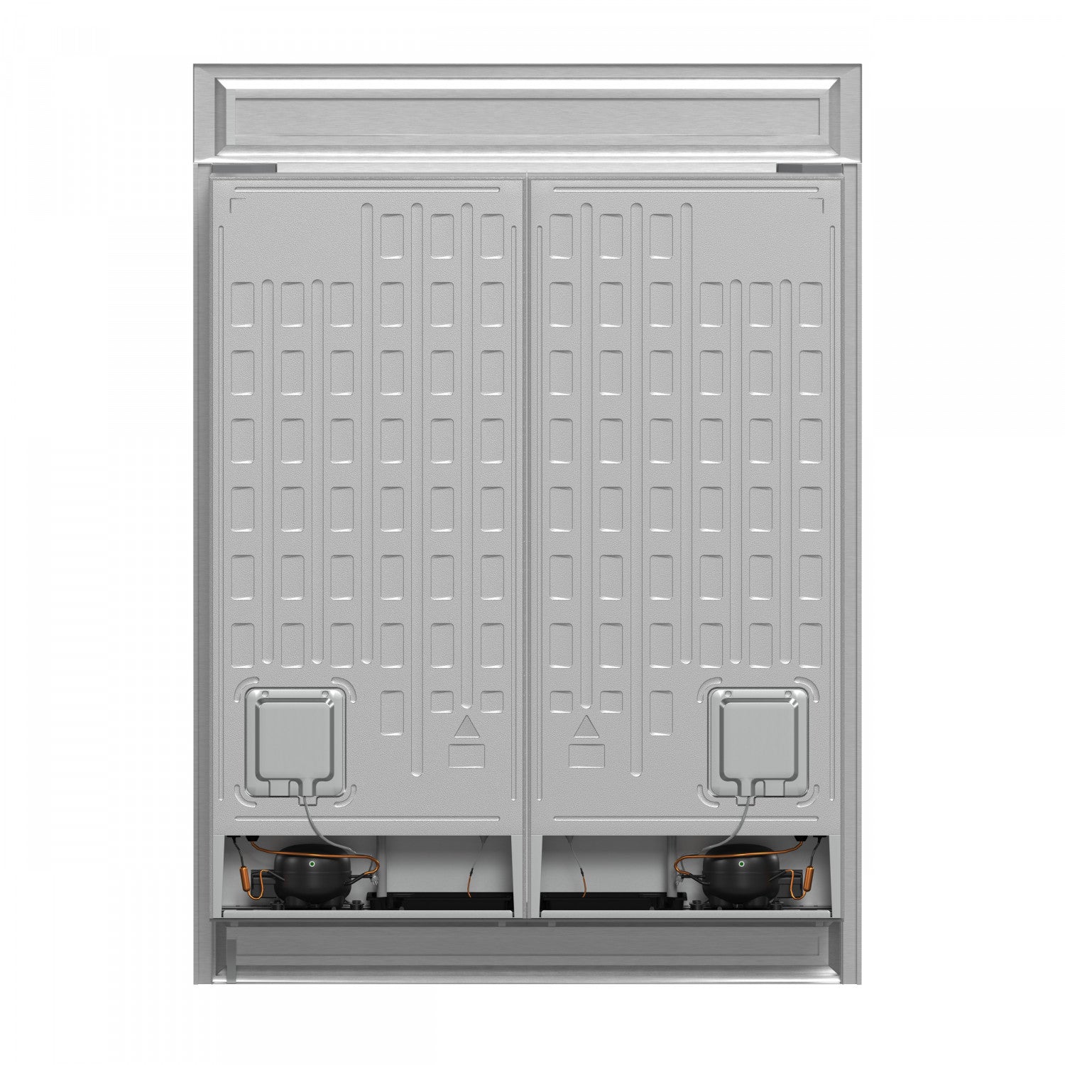 Forno Maderno 60" Stainless Steel 2-piece Built-In Convertible Refrigerator/Freezer (27.2 Cu. Ft.) - FFFFD1722-60S