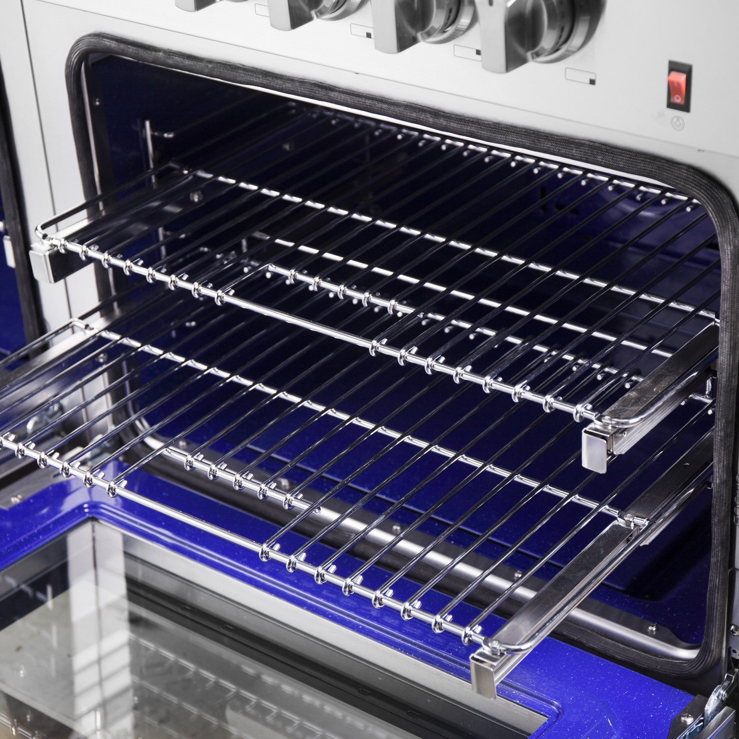 Forno Massimo 60" Stainless Steel Freestanding Dual Fuel Double Oven Range with True Convection and Air Fry (8.64 Cu. Ft.) - FFSGS6125-60