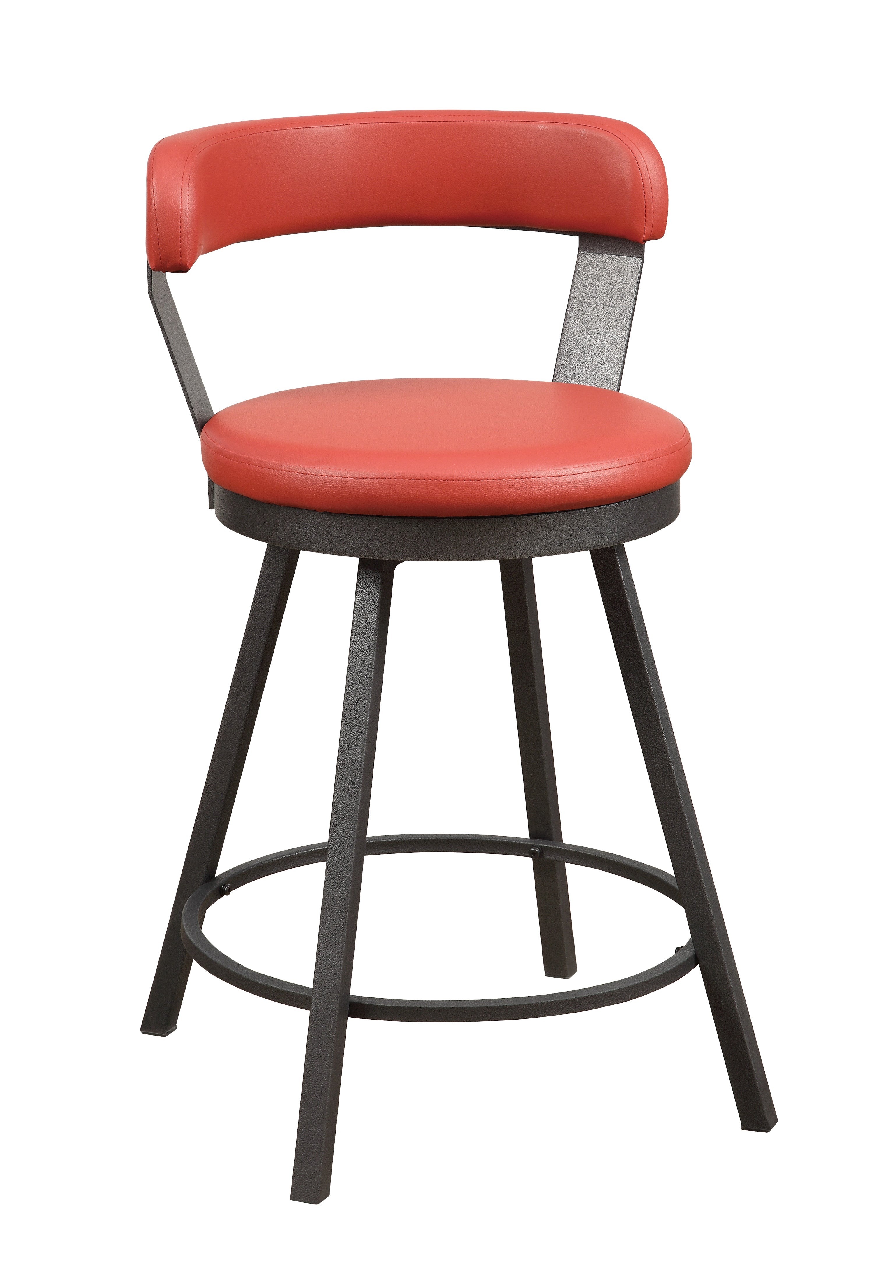 Drai Counter Height Stool - Red