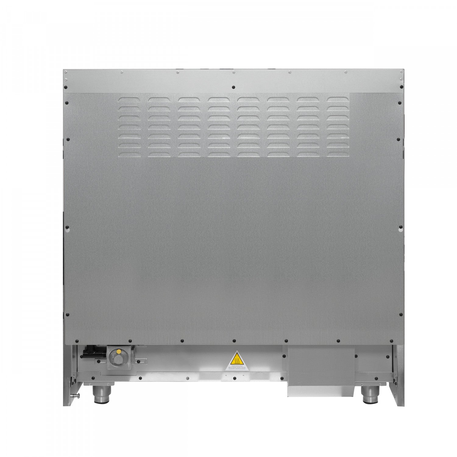 Forno Galiano 36" White French Door Dual Fuel Range with True Convection (5.36 Cu. Ft.) - FFSGS6356-36WHT