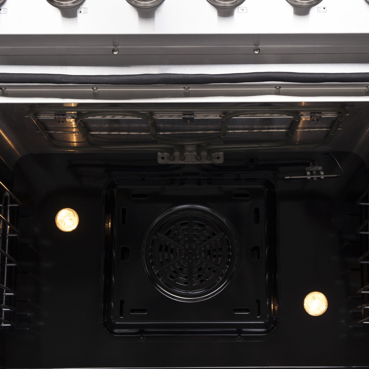 Forno Galiano 30" Stainless Steel French Door Electric Range with True Convection and Air Fry (4.32 Cu. Ft.) - FFSEL6917-30