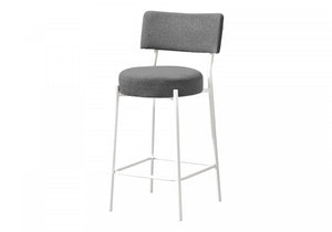 Robson Counter Stool - Grey/White - Set Of Two