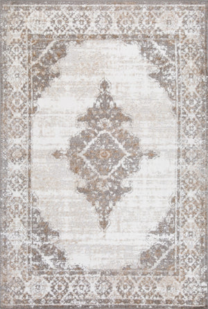 Uptown 7' X 9' Area Rug - Grey/Cream