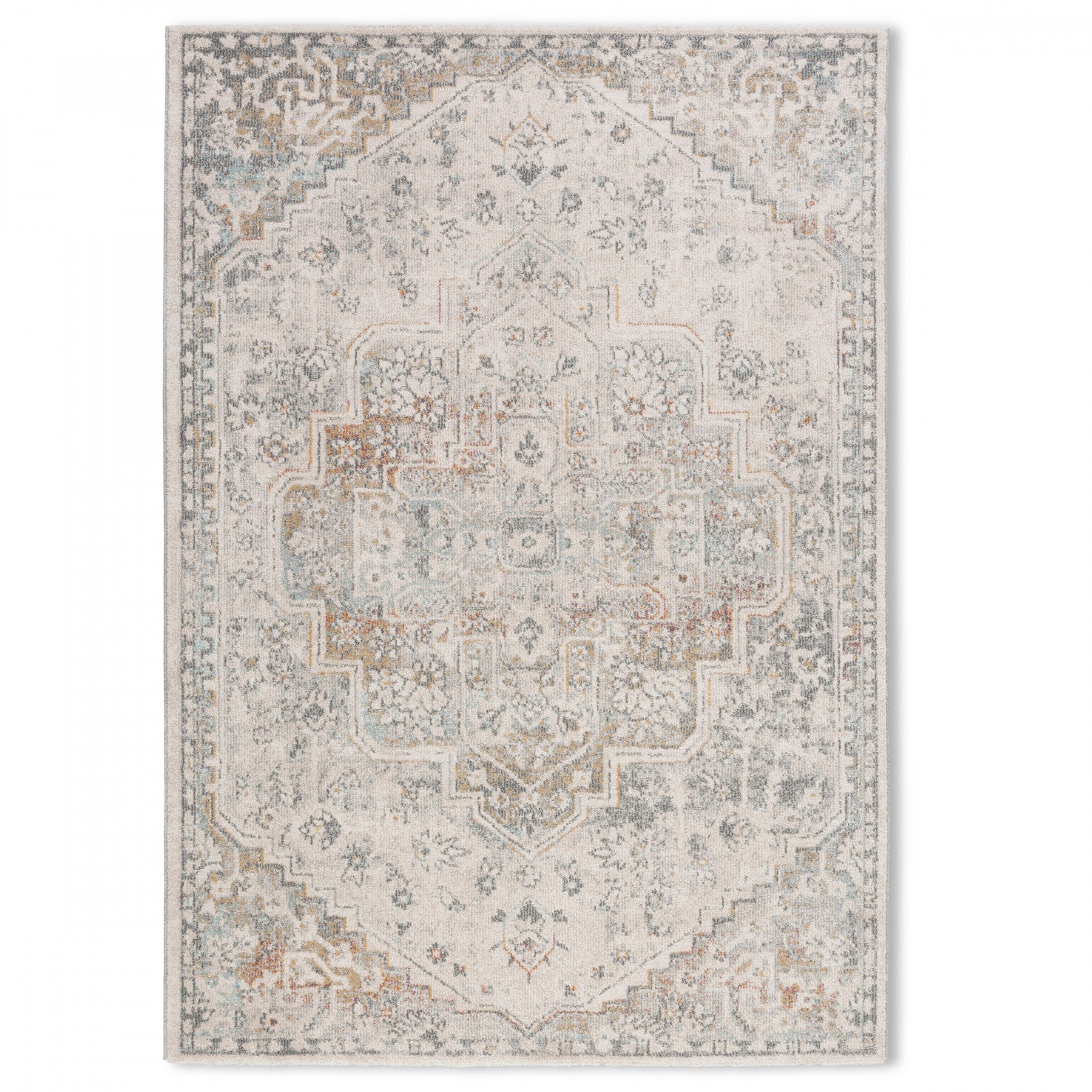 Cubana Medallion Rug - 5' x 8' - Multi-Colour