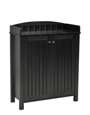 Cora Shoe Cabinet - Black