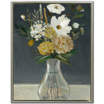 Ivory Petals II Wall Art - Green/Neutral - 30 X 24