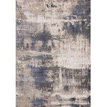 Logan Casual Contemporary Area Rug - 8' X 11' - Cream/Blue/Grey