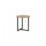 Liora Round Side Table - Greige