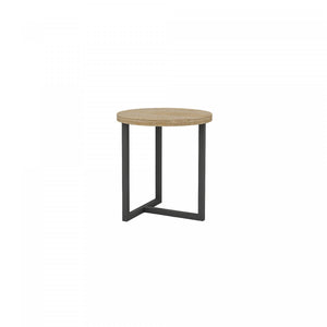 Liora Round Side Table - Greige