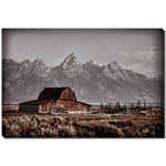 Homestead Horizon Wall Art - Brown - 38 X 60