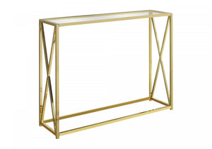 Jora Sofa Table - Gold